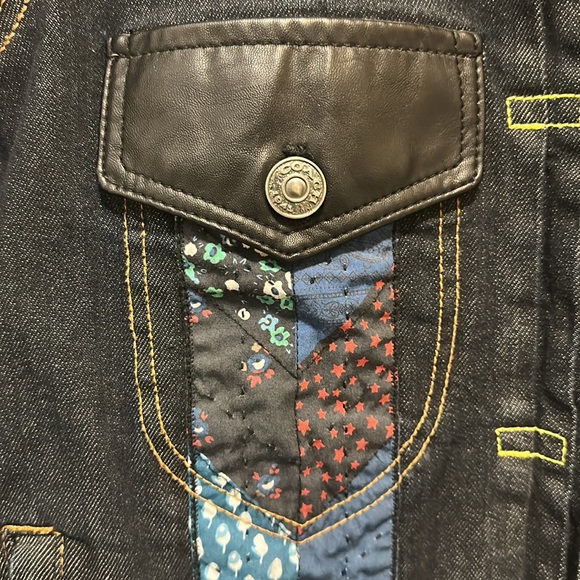 Coach 1941 Runway Patchwork Denim Jacket - Picture 4 of 11